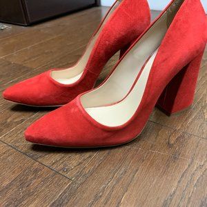 Red Vincent Camuto Heels